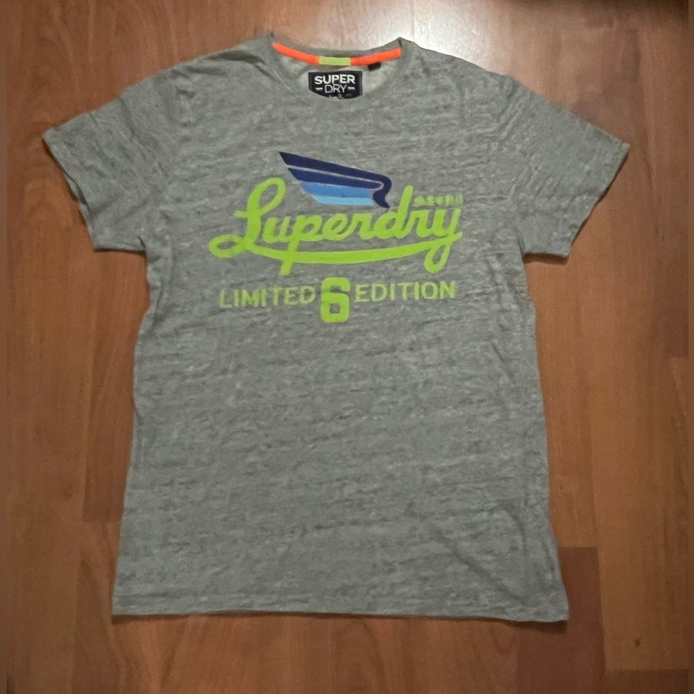 SUPER DRY Durable outdoor JPN  Mens graphic  T - Shirt